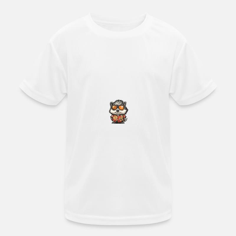 hérisson bande dessinée été frais T-shirt sport Enfant