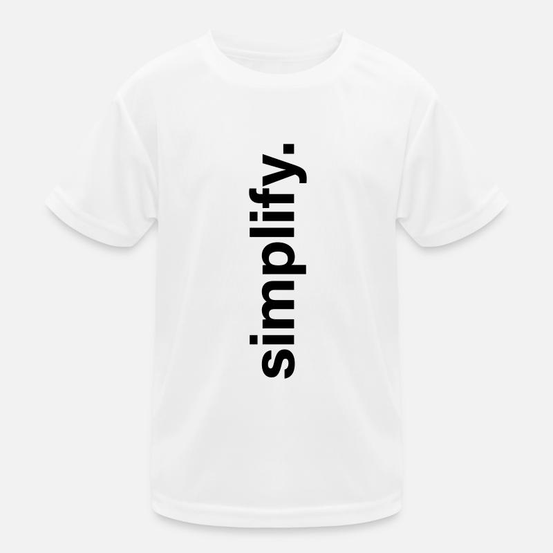 simplifier T-shirt sport Enfant