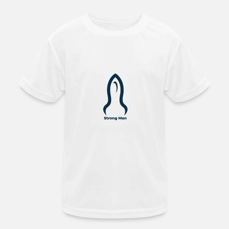 Man hard Kids Functional T-Shirt