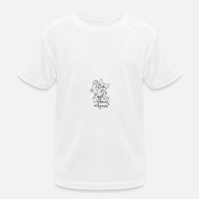 Katze Kinder Funktions-T-Shirt