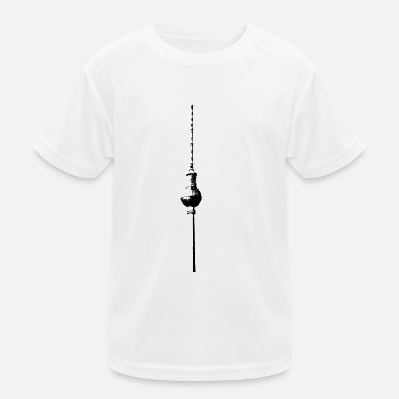Fernsehturm Berlin Kinder Funktions-T-Shirt