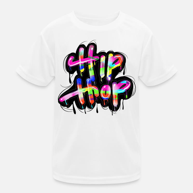 Hip Hop Graffiti  Kinder Funktions-T-Shirt