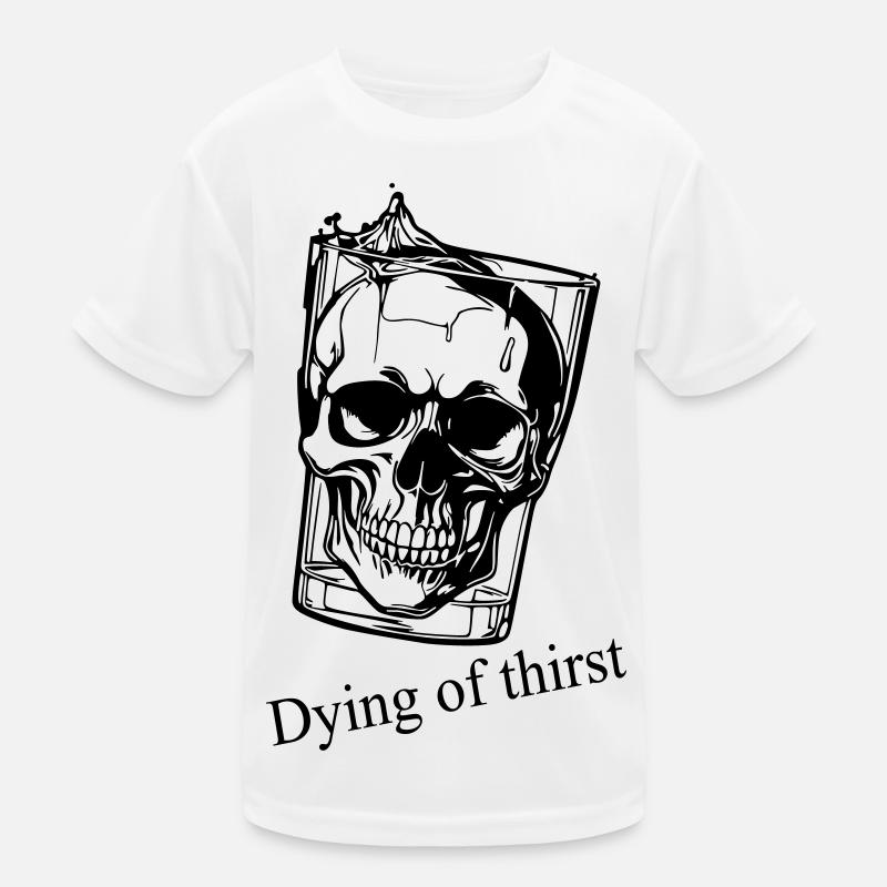 Durstig sterben Kinder Funktions-T-Shirt