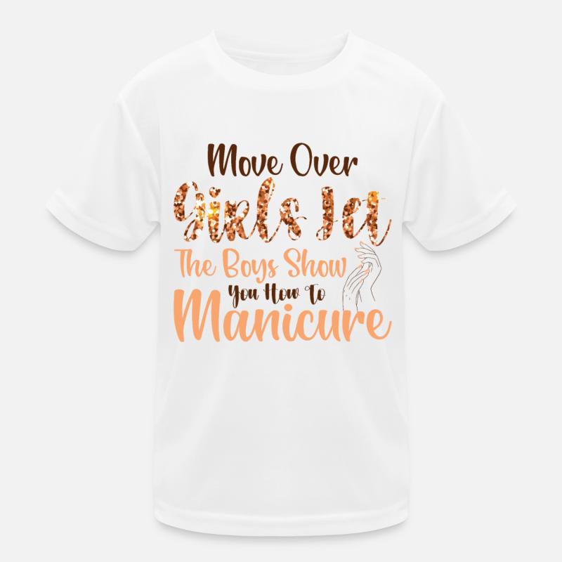 Platz Da, Mädchen - Nageltechnikerinnen Kinder Funktions-T-Shirt