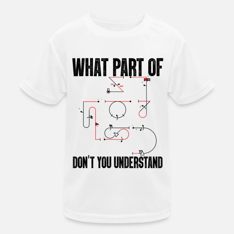 Welcher Teil Der Aresti-kunstflugfiguren Kinder Funktions-T-Shirt