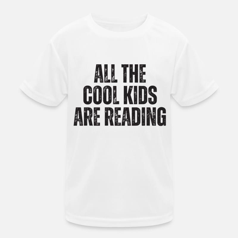 All Cool Kids Read Teachers Kids Functional T-Shirt