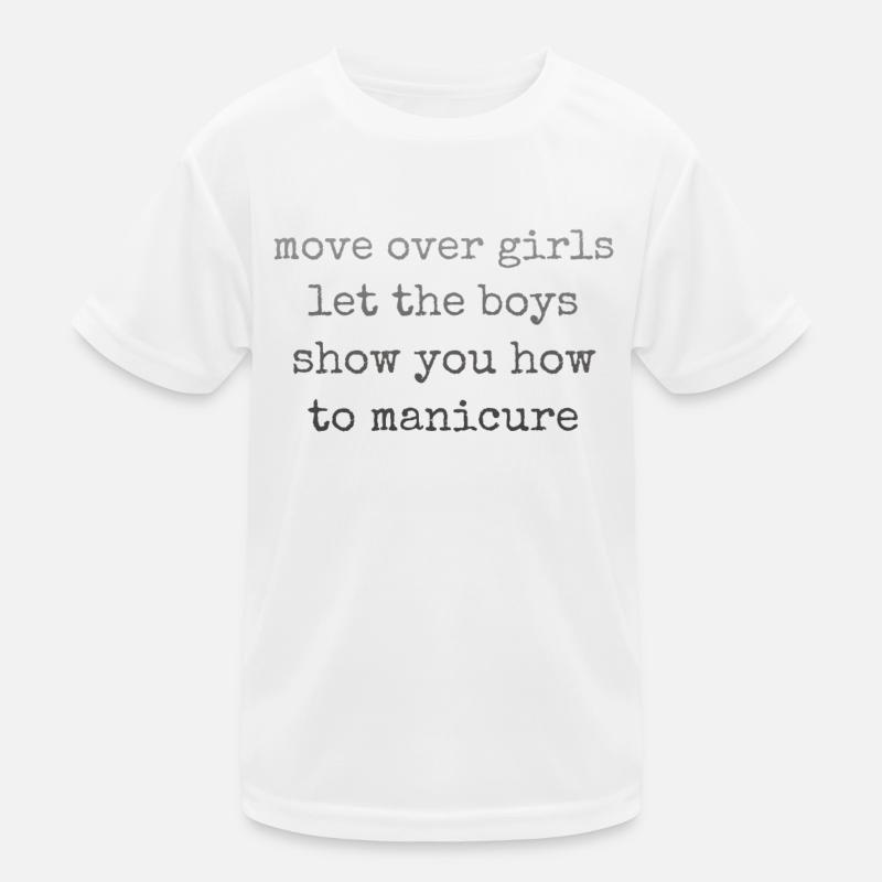 Platz Da, Mädchen - Nageltechnikerinnen Kinder Funktions-T-Shirt