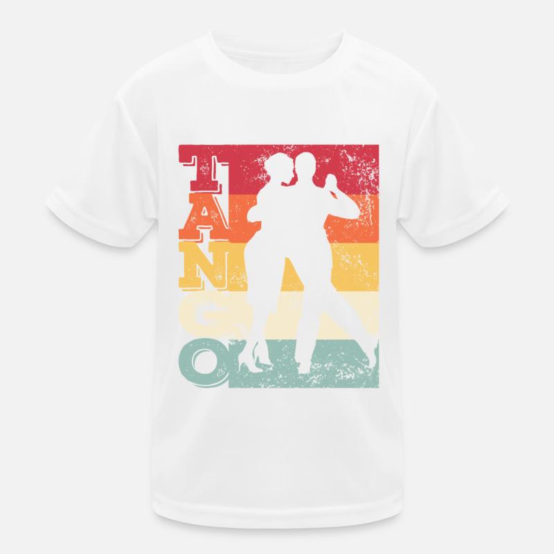 Tango Argentino Milonga Vals Tango Kids Functional T-Shirt