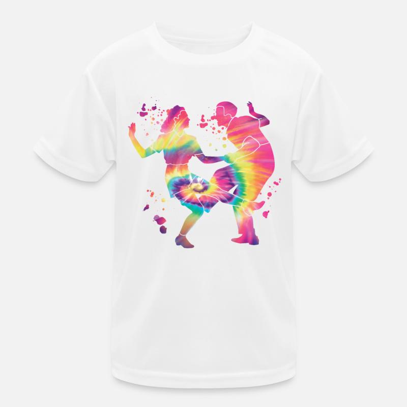 Dancing Swing Boogie Woogie Années 60 T-shirt sport Enfant