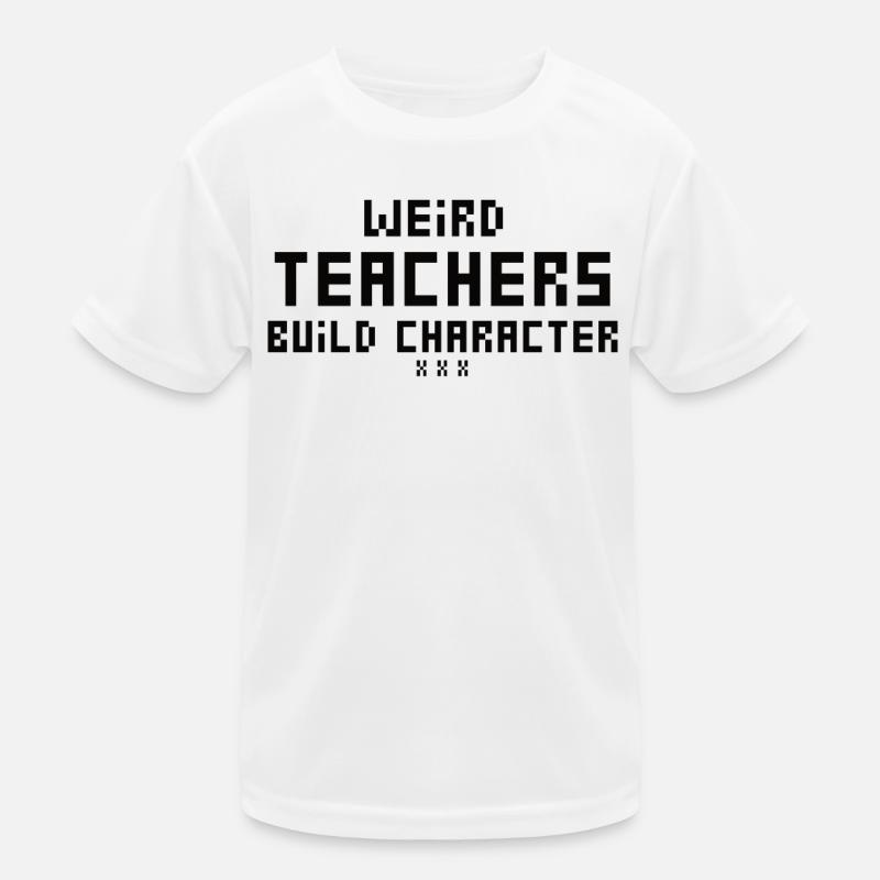 Des enseignants étranges construisent le caractère d’un enseignant T-shirt sport Enfant