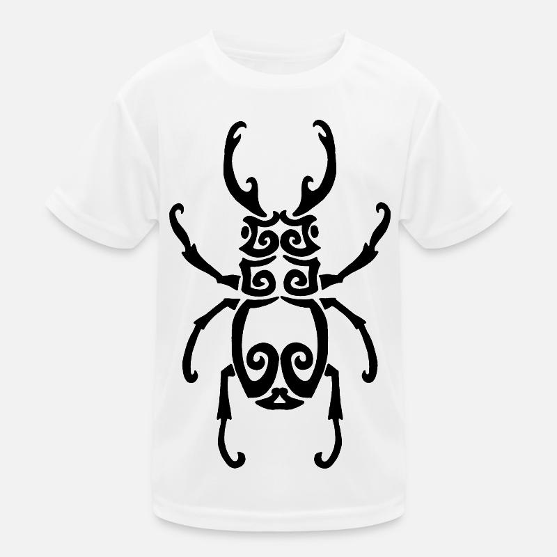 Black Insect Kids Functional T-Shirt