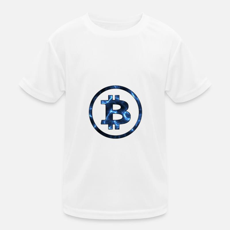 Bitcoin Kinder Funktions-T-Shirt