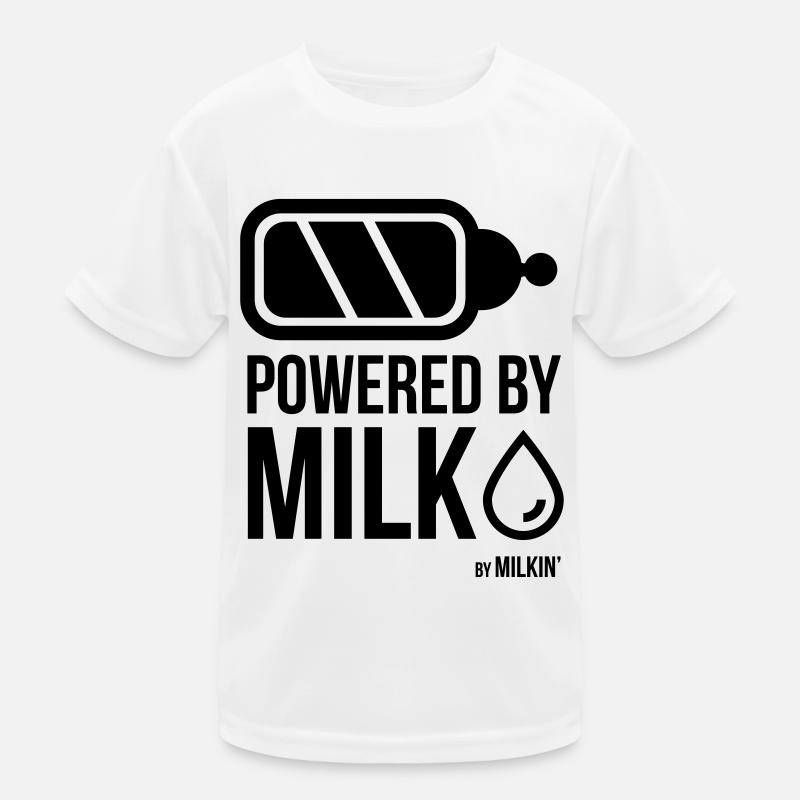 Bottle Power by Milkin' Kids Functional T-Shirt