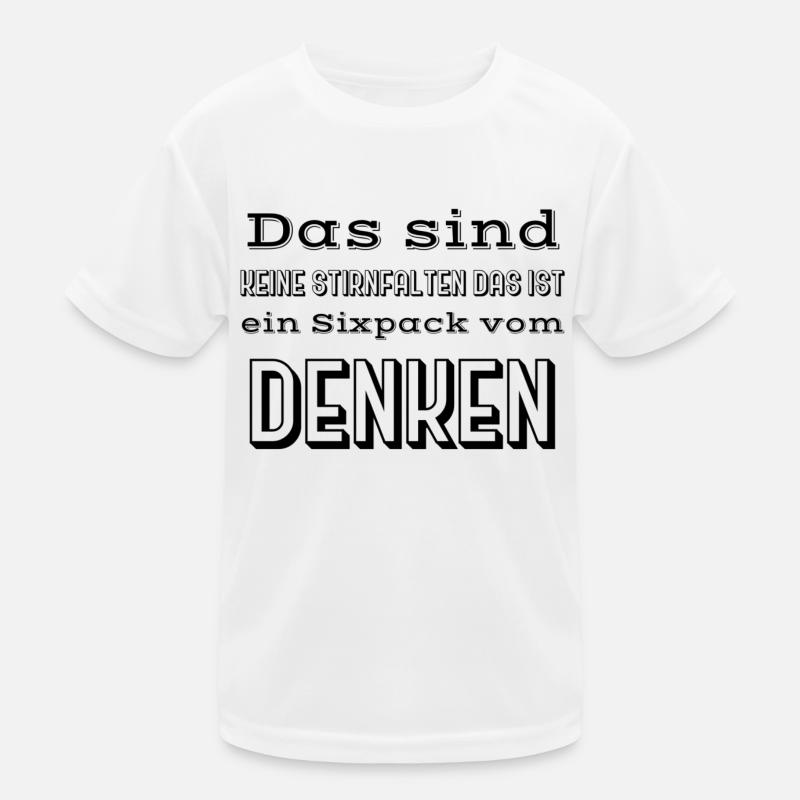 Pensée Rides Dictons T-shirt sport Enfant