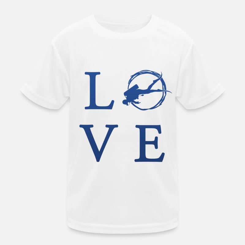 Tauchen Kinder Funktions-T-Shirt