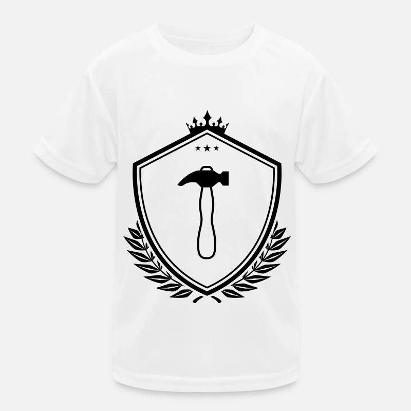 Hammer Schild Kinder Funktions-T-Shirt