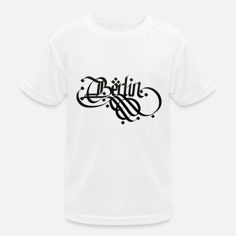 Berlin - Kids Functional T-Shirt - white