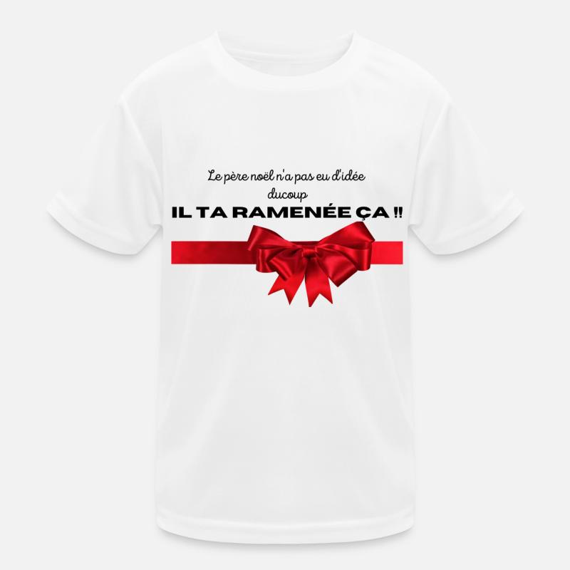 Cadeau de noël T-shirt sport Enfant