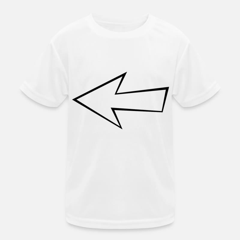 Leerer Pfeil Kinder Funktions-T-Shirt