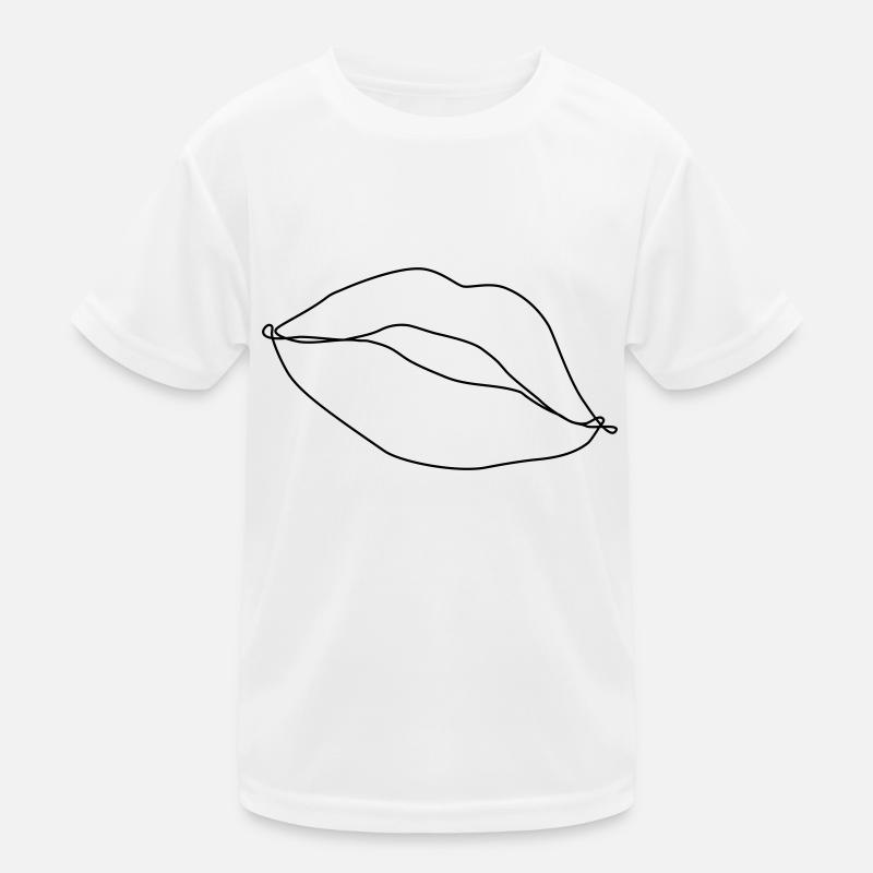 Kussmund Drawing Kids Functional T-Shirt