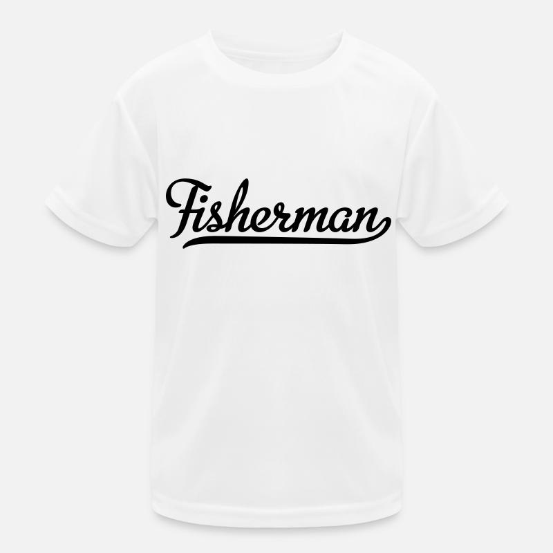 fisherman Kids Functional T-Shirt