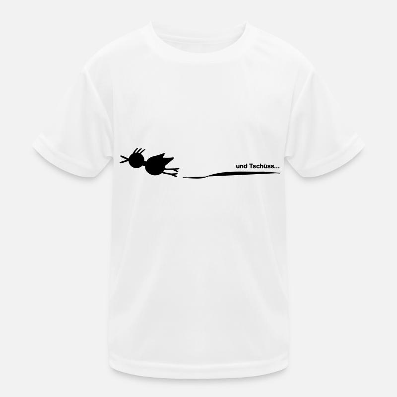 AND BYE ... Kids Functional T-Shirt