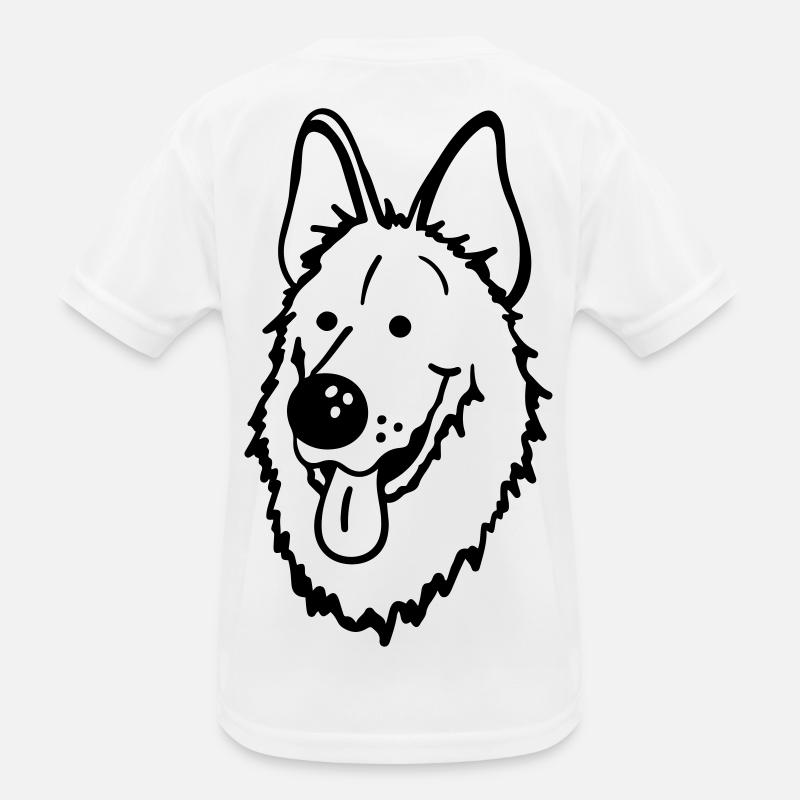 German Shepherd Kids Functional T-Shirt