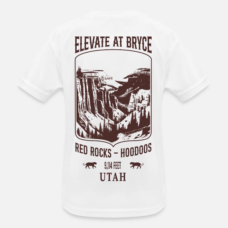Elevate bei Bryce Kinder Funktions-T-Shirt