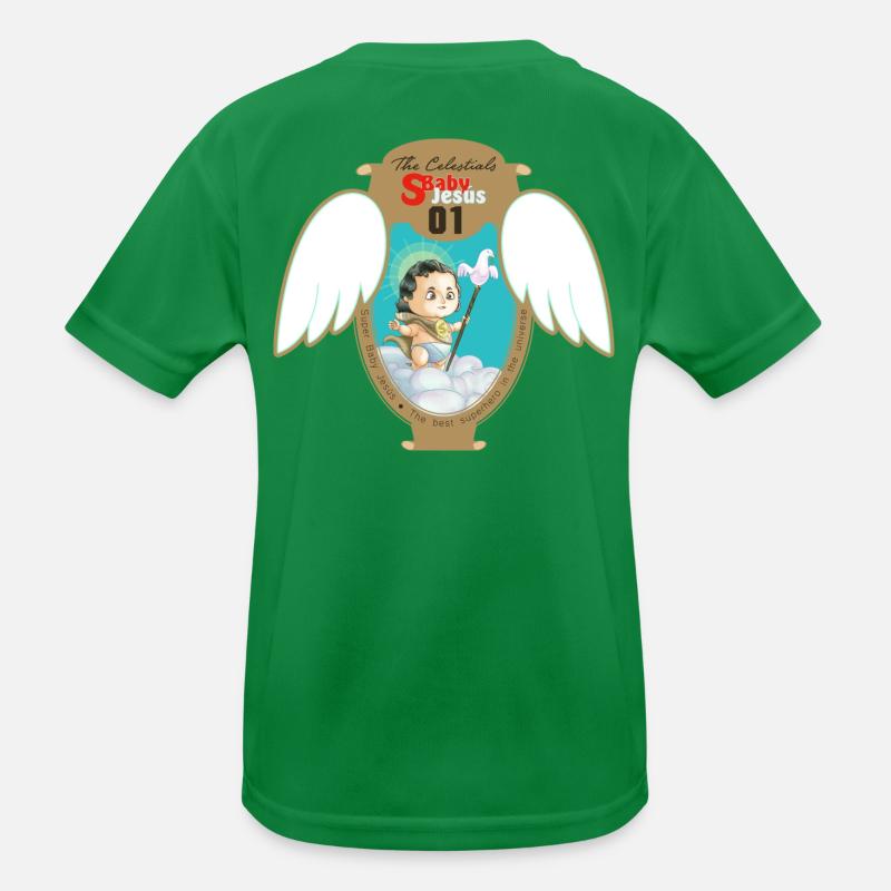 Jesus Classic Bouclier pour bébé T-shirt sport Enfant