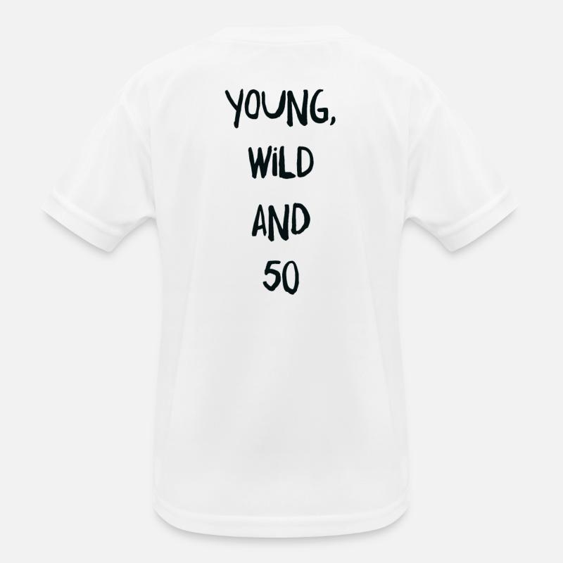 50th birthday Kids Functional T-Shirt