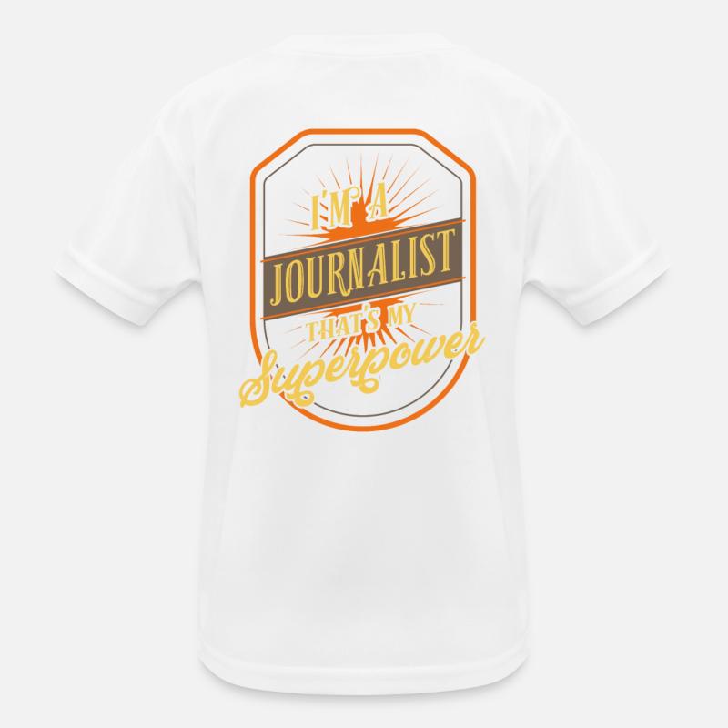 journalist Kids Functional T-Shirt