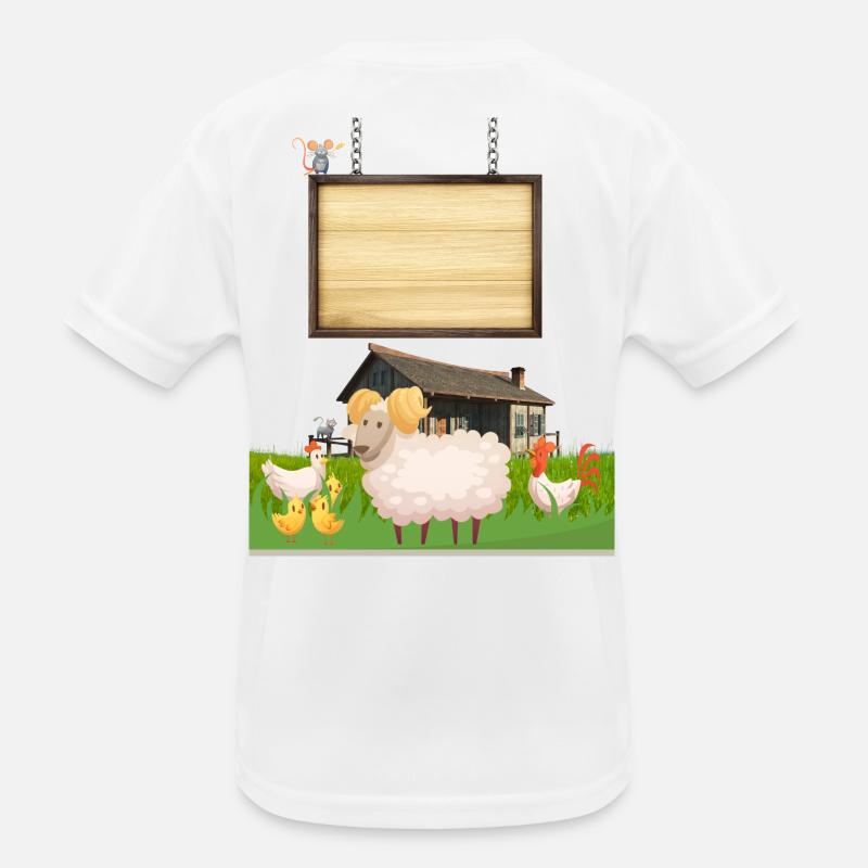 Pasture Pals Rustic-Bauernhof-Schild Kinder Funktions-T-Shirt