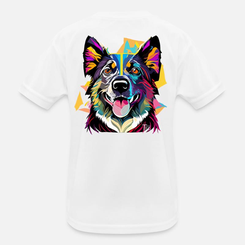 Schäferhund Kinder Funktions-T-Shirt