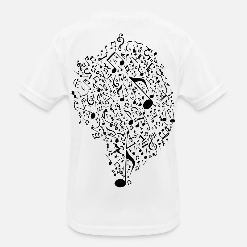 Sheet Music Kids Functional T-Shirt