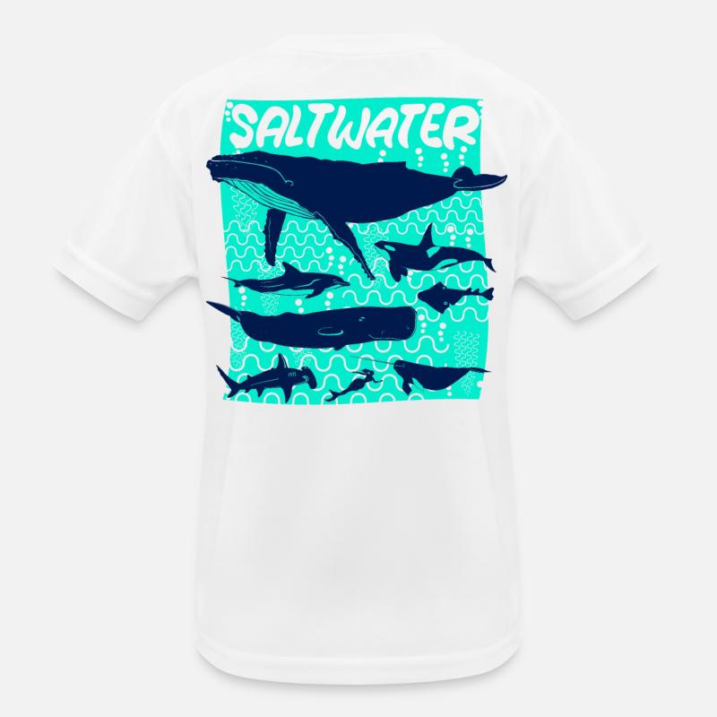 Salt water Kids Functional T-Shirt