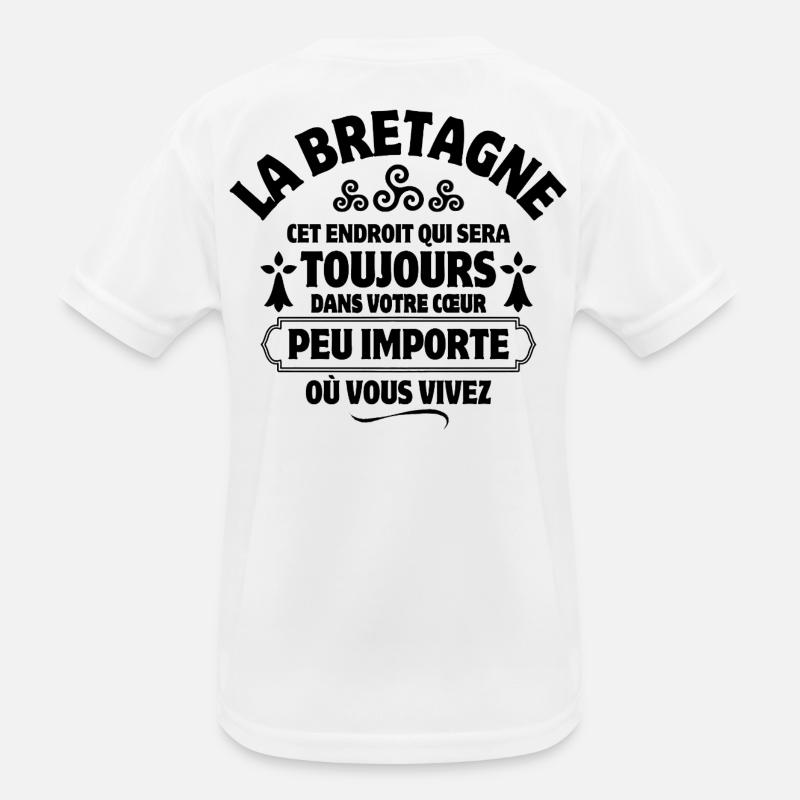 Brittany, Breton, Celtic, I am Breton Kids Functional T-Shirt