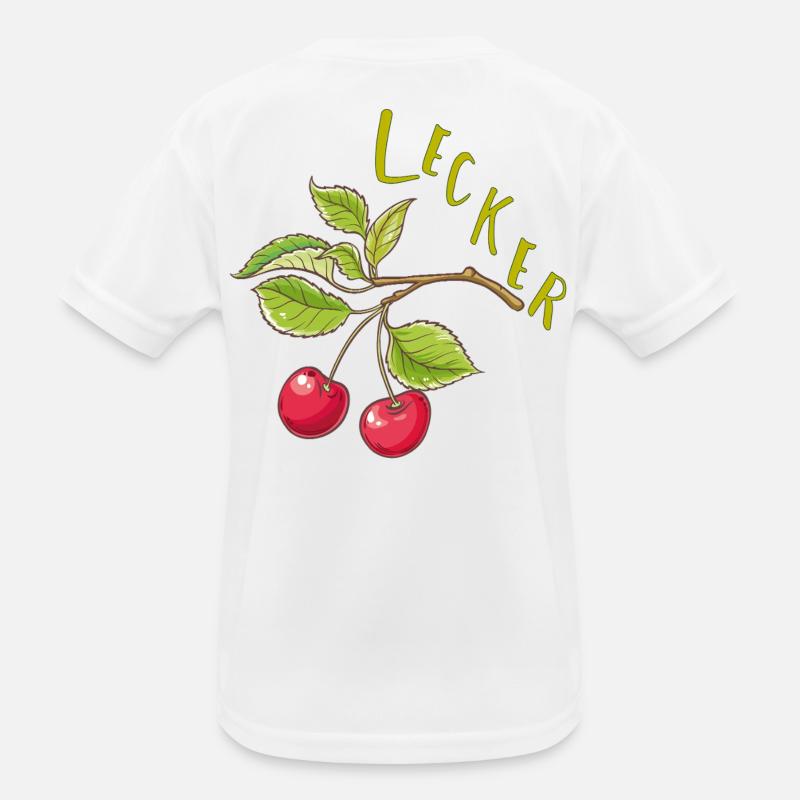 Cherries Kids Functional T-Shirt