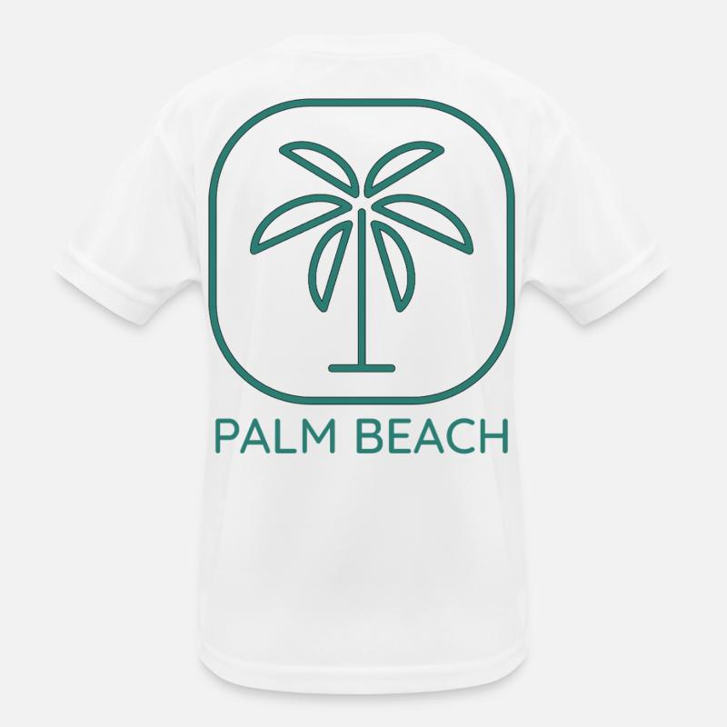 Vacances à la plage de Palm Beach T-shirt sport Enfant