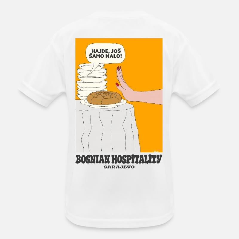 Bosnische Gastfreundschaft Kinder Funktions-T-Shirt