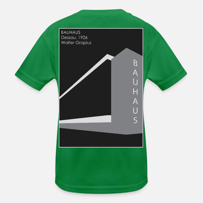 Modern architecture: Bauhaus Kids Functional T-Shirt