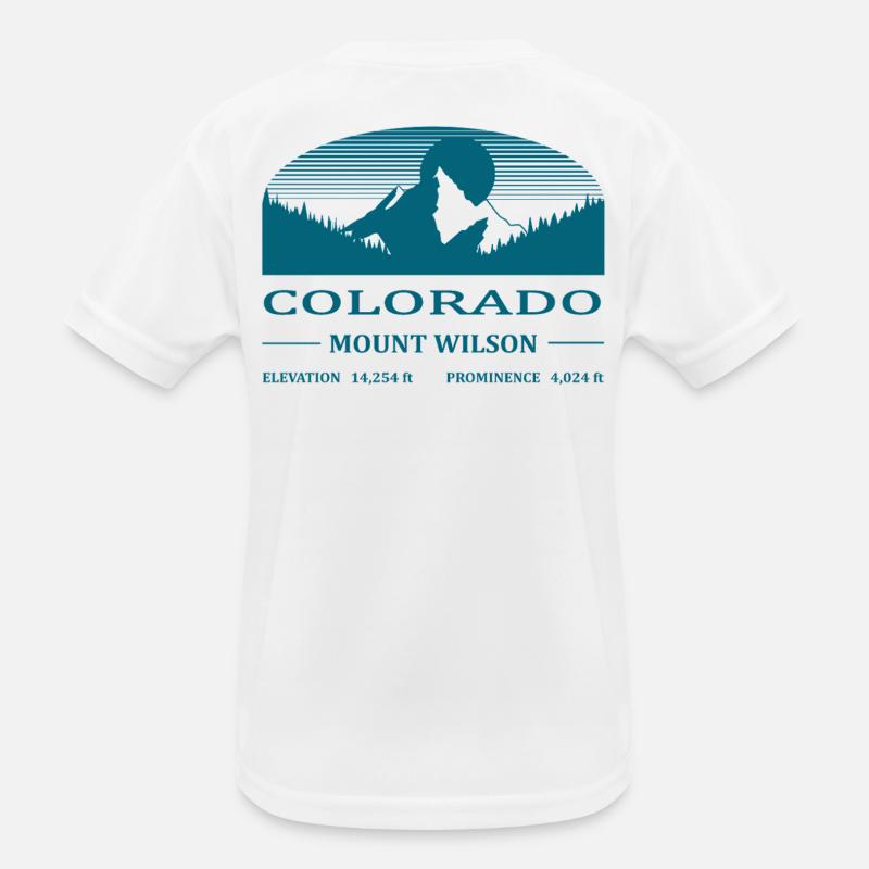 Mount Wilson - petrol blue Kids Functional T-Shirt