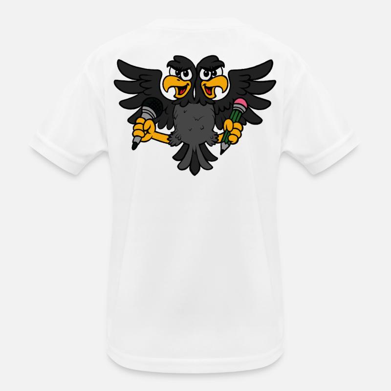 Creative Eagle - Kids Functional T-Shirt - white
