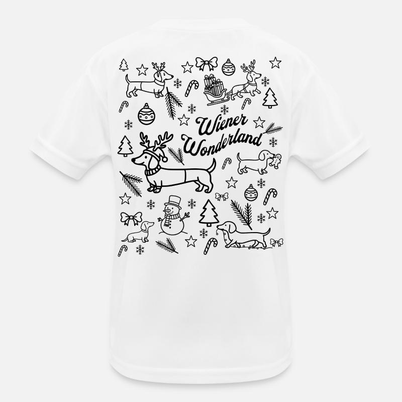 Wiener Wonderland Script Kinder Funktions-T-Shirt