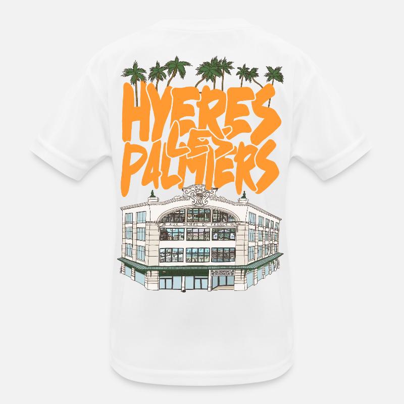 Hyeres Palmiers Graffiti T-shirt sport Enfant