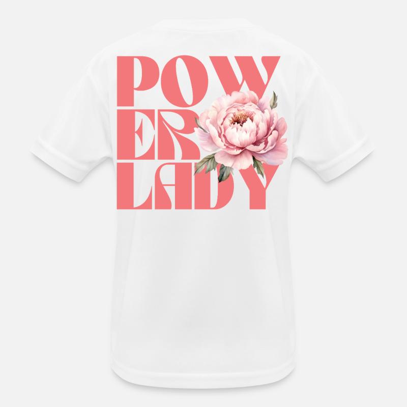 Dame de pouvoir T-shirt sport Enfant