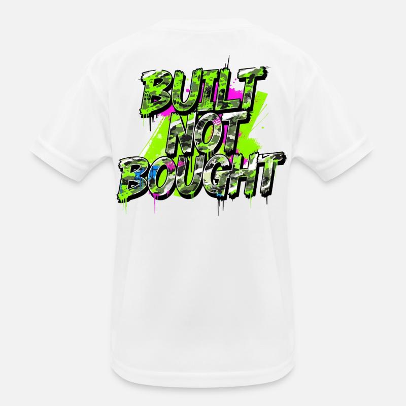 Construit, pas acheté, tuning style camouflage de rue T-shirt sport Enfant