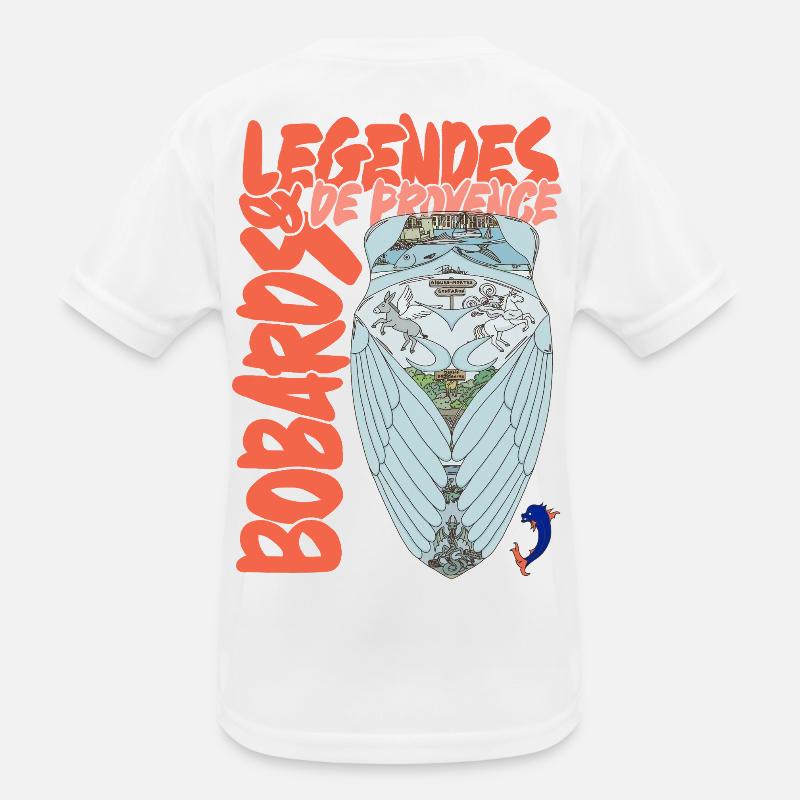 Legenden der Provence Cicada Kinder Funktions-T-Shirt