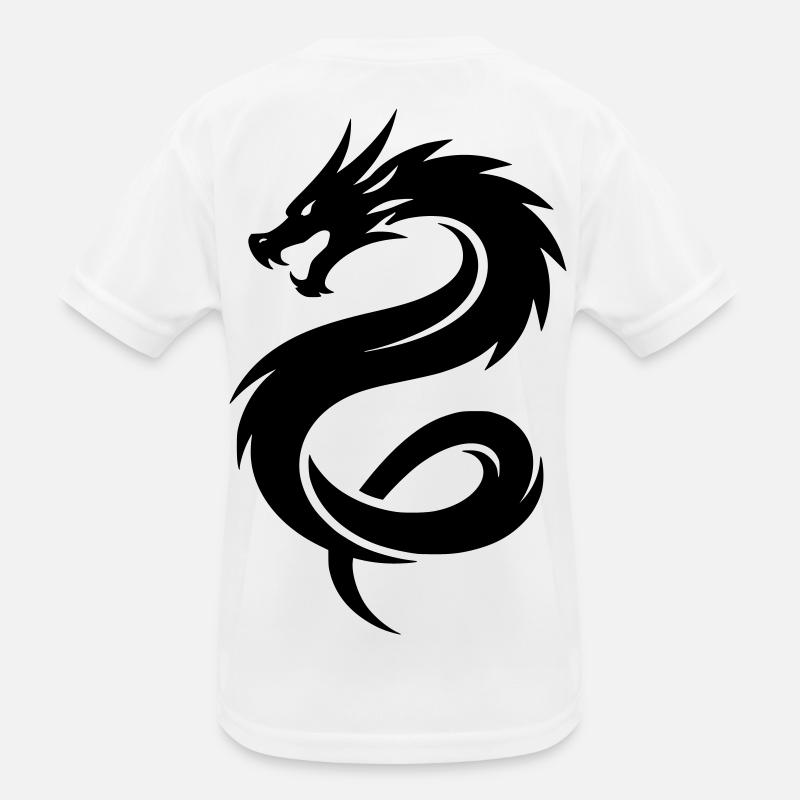 Asiatischer Drache Kinder Funktions-T-Shirt