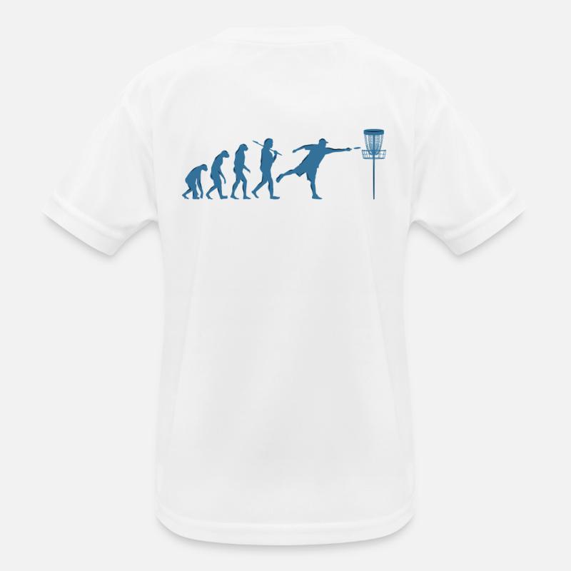 Disc Golf Evolution T-shirt sport Enfant
