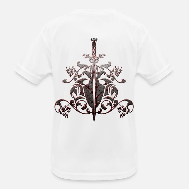 Sword roses Kids Functional T-Shirt